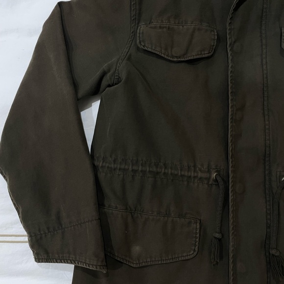 TNA Aritzia Green Coat - Picture 2 of 7